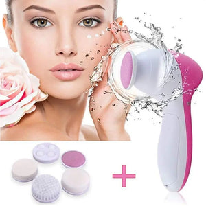 5 in 1 Face Massage Cleansing Brush Set - Hitrendz