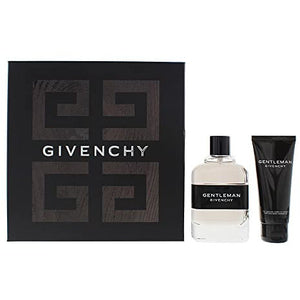 Givenchy Gentleman (2017) Gift Set featuring a sophisticated scent with notes of iris, leather, and woody accords.