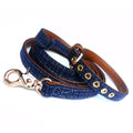 Blue Denim Dog Lead - Hitrendz