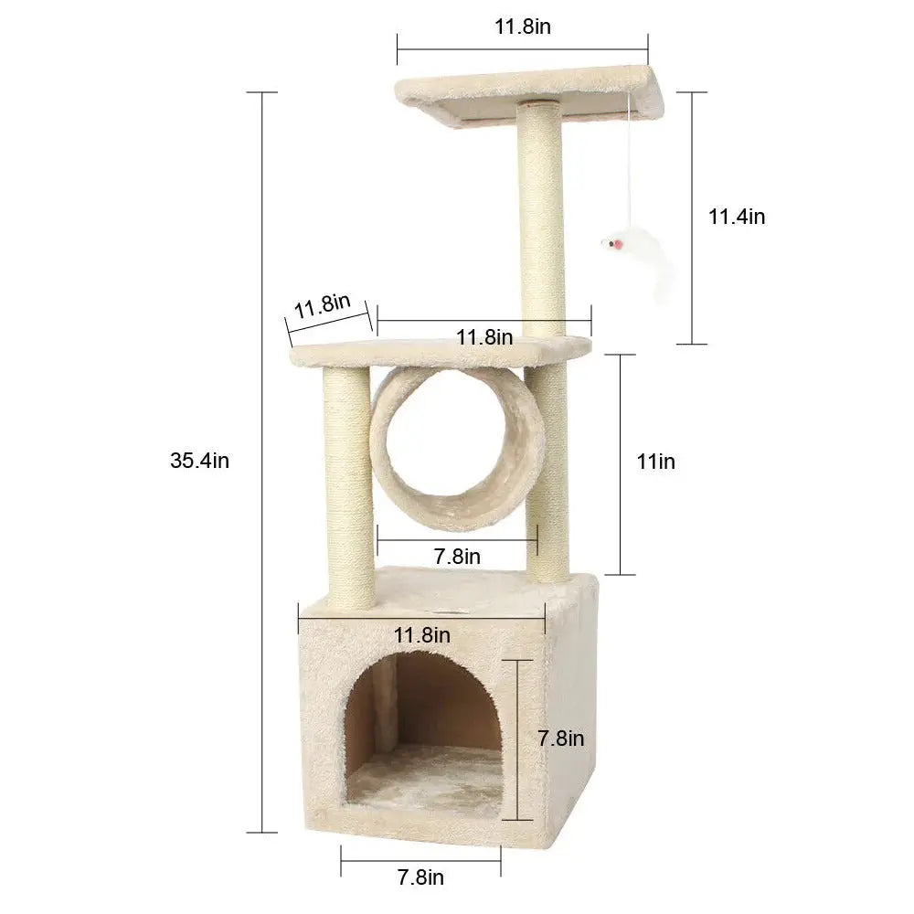 Cat Tree House Tower - Hitrendz