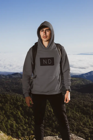 Mens Street Style ND Hooded Sweatshirt - Hitrendz