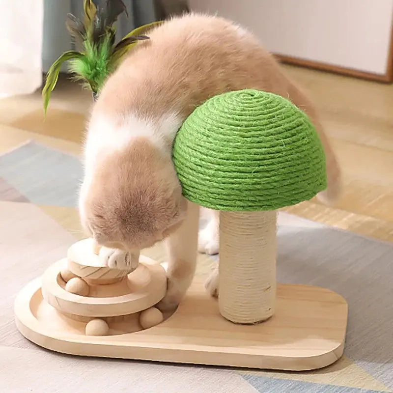 Pet Tree Scratching Post with Toy - Hitrendz