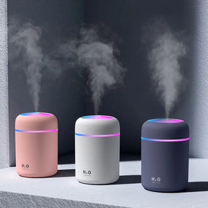 Portable Air Humidifier Aroma Essential Oil Diffuser for Car Home - Hitrendz