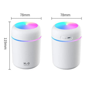 Portable Air Humidifier Aroma Essential Oil Diffuser for Car Home - Hitrendz