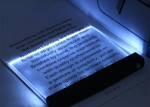 Portable LED Tablet Book Light Reading Night Light - Hitrendz