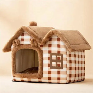 Removable Roof Plush Pet House - Hitrendz