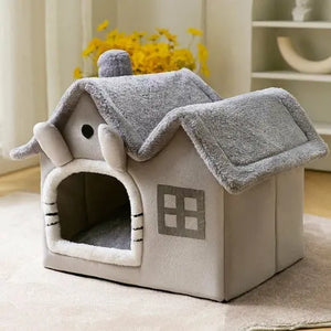 Removable Roof Plush Pet House - Hitrendz