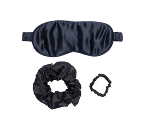 Mulberry silk Sleep IN Beauty eye mask made from 100% 22 momme, grade 6A mulberry silk. The mask is soft, gentle on the skin