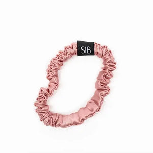 SIB™ silk scrunchie skinny Coral Atalanta