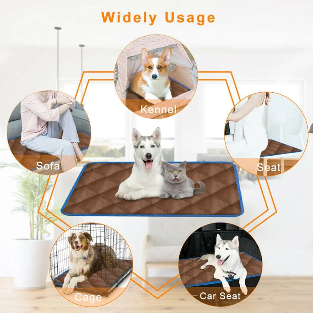 Self Heating Thermal Mattress Bed for Dogs and Cats - Hitrendz