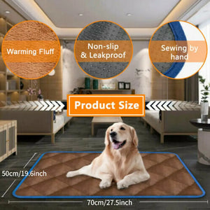 Self Heating Thermal Mattress Bed for Dogs and Cats - Hitrendz