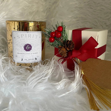 Spirit - Frankincense & Myrrh | 9oz Luxe Classic Vessel (Pet Friendly candle)