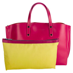 Trendy pink tote bag - Hitrendz