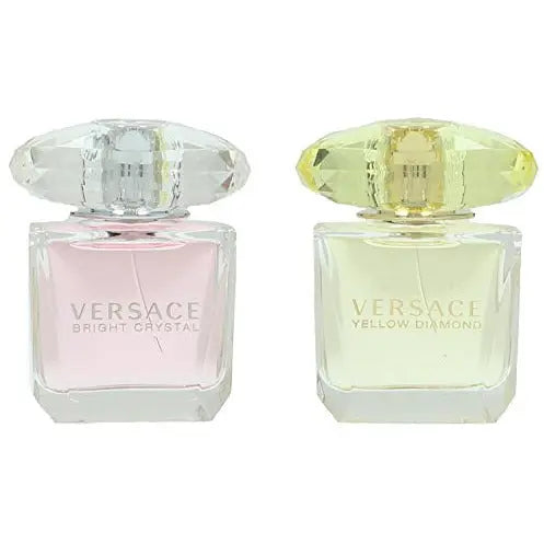 Versace Bright Crystal, Versace Yellow Diamond, women's fragrance, perfume gift set,