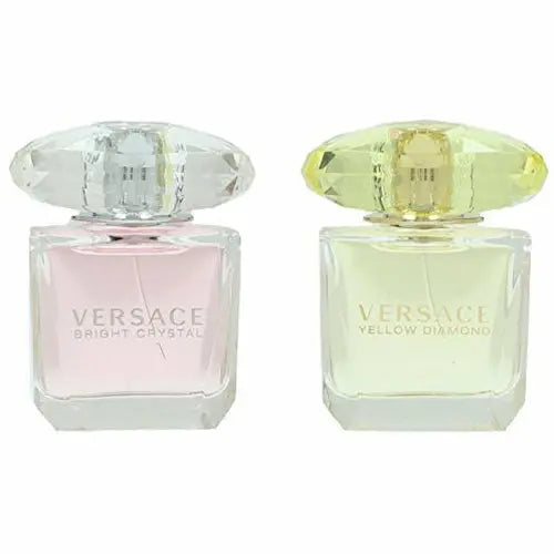 Versace Bright Crystal, Versace Yellow Diamond, women's fragrance, perfume gift set,